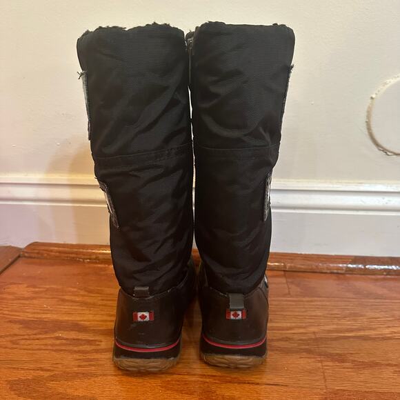 Kids Pajar Snow Boots Sz 1 Pajar Canada Boots Tall Winter Snow Boots Winter Boot - Picture 6 of 9